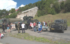vojenská technika v Jáchymově