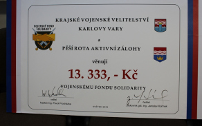 Detail symbolického šeku